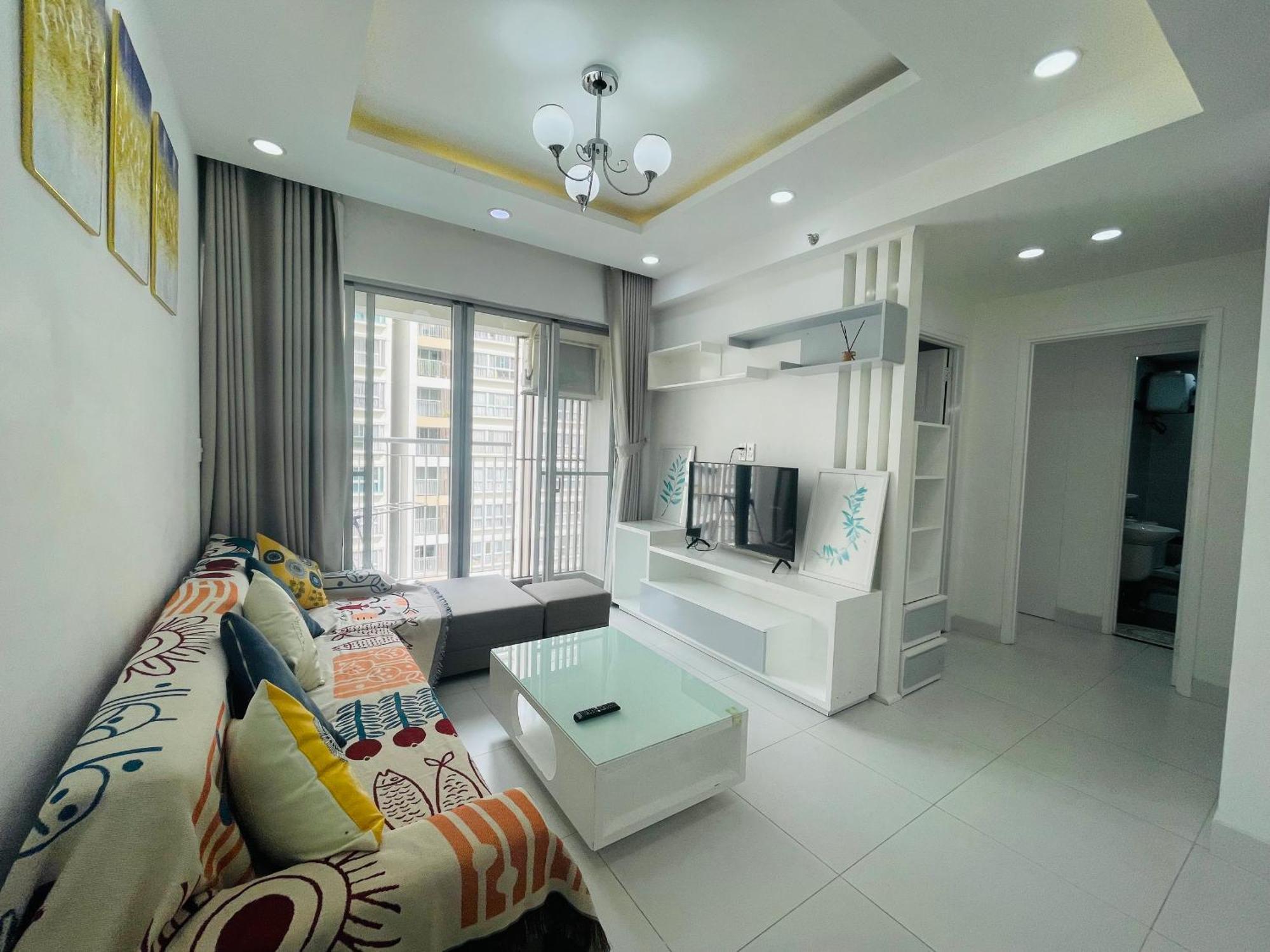 Secc Luxury 2-Br Apartment, Scenic Valley, Saigon Exhibition And Convention Center, Fv Hospital, Phu My Hung District 7 胡志明市 外观 照片